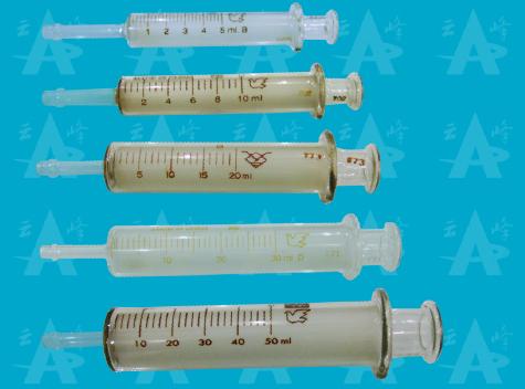 不掉玻璃屑的玻璃灌藥器